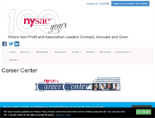 Tablet Screenshot of careers.nysaenet.org